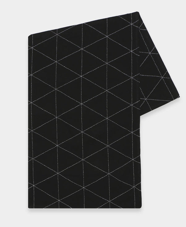 Graph Table Runner Tablecloths + Runners Anchal Charcoal 