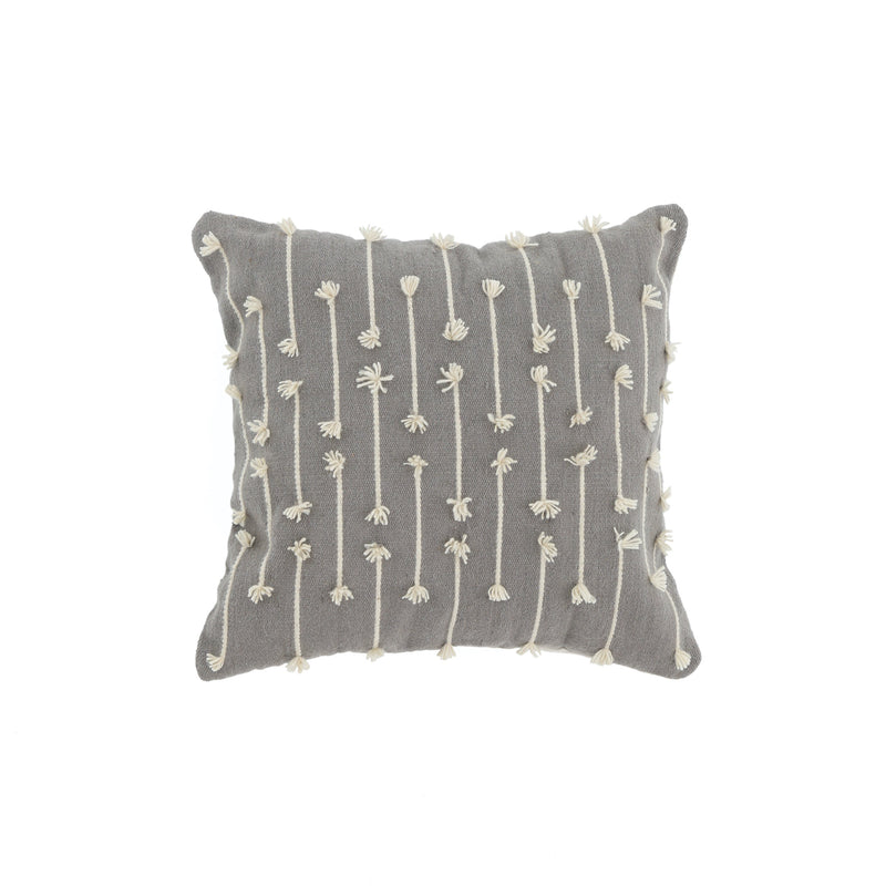 Gray Sediments Pillow Cover Cushions Kiliim 