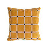 Grid Reversible Throw Pillow Cover Throw Pillows Leah Singh 