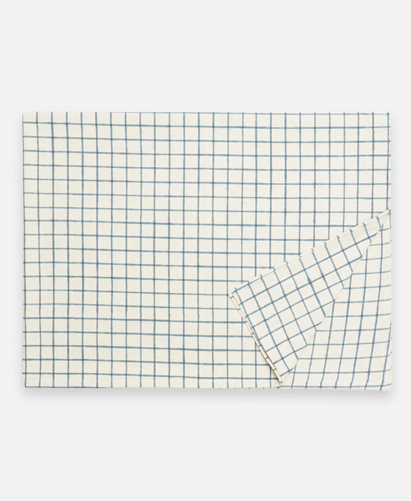 Grid Tablecloth Tablecloths + Runners Anchal Spruce 