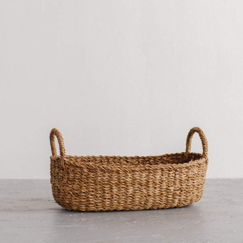Harvest Oval Tray Baskets Baskets Will & Atlas Small 