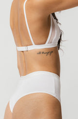 High Waist Bamboo Thong Underwear Mary Young 
