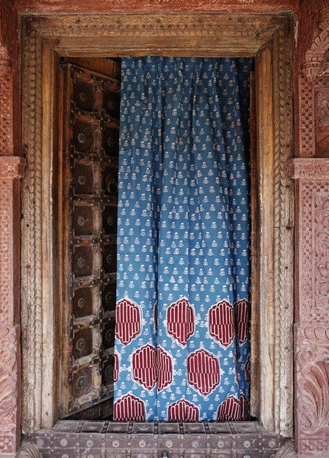 Indigo Palace Curtain Panel Curtains Ichcha 