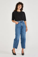 Iris Relaxed Taper Jeans - Under Current Pants + Jeans ÉTICA 