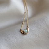 Iron Oxide Little Lunar Choker - Dainty Moon Necklace Jewelry Iron Oxide 