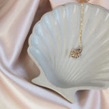 Iron Oxide Opal Seashell Necklace Necklaces Iron Oxide 