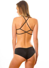 Jennifer Recycled Bikini Bottom Swim Sensi Graves XS Black 