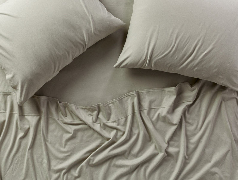 Jersey Envelope Pillowcases - Laurel Bedding Coyuchi 