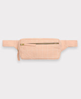 Kantha Crossbody Belt Bag Belt Bags Anchal Light Pink 