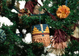 KAZI Blossom Patterned Fringed Ornament Ornaments KAZI 
