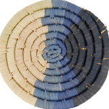 KAZI Coastal Minimalism Woven Coasters - Blue (Set of 4) KAZI 