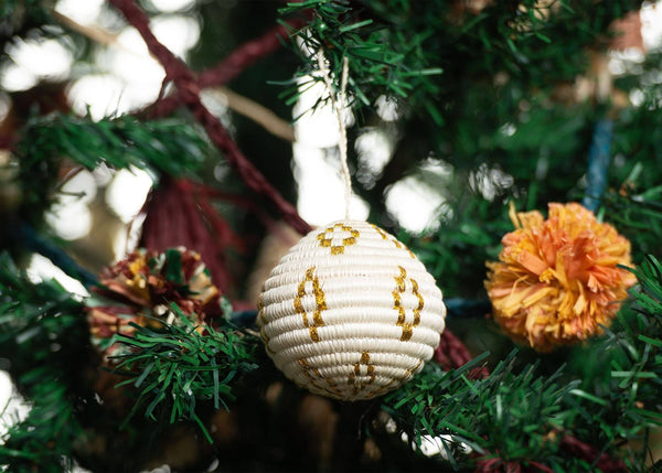 KAZI Globe Gold Metallic Ornament Ornaments KAZI 