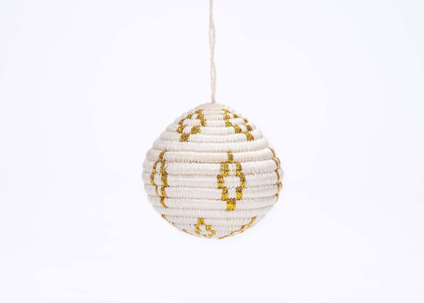 KAZI Globe Gold Metallic Ornament Ornaments KAZI 