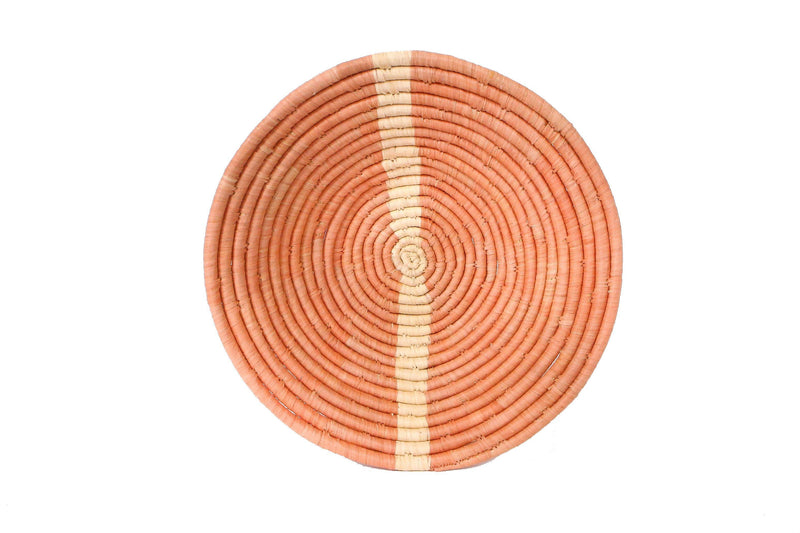 KAZI Peach Striped Large Bowl KAZI 