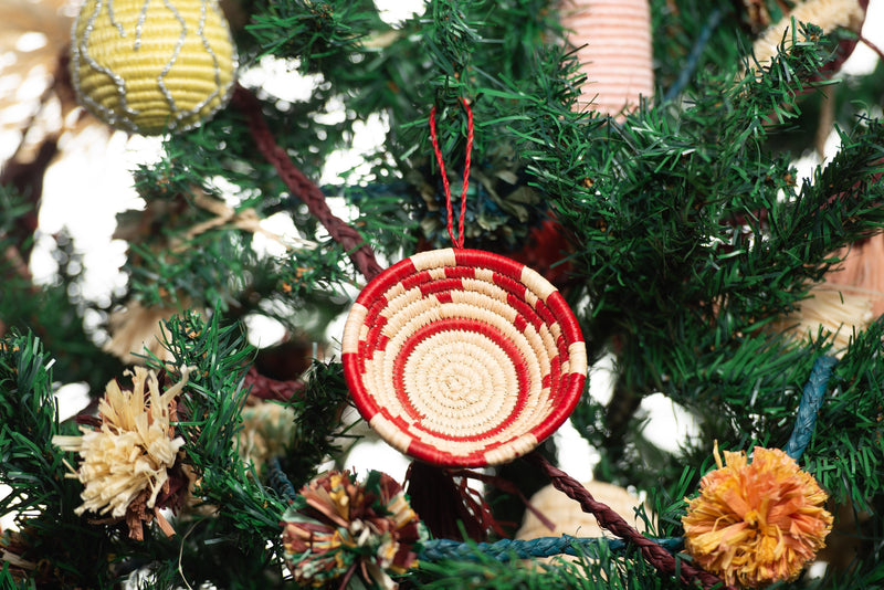 KAZI Red Basket Ornament Ornaments KAZI 