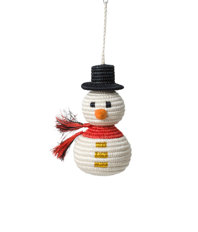 KAZI Snowman with Red Scarf Ornament Ornaments KAZI 
