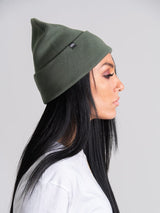 Knitted Unisex Beanie Hats + Visors Terra Thread Sage Green 
