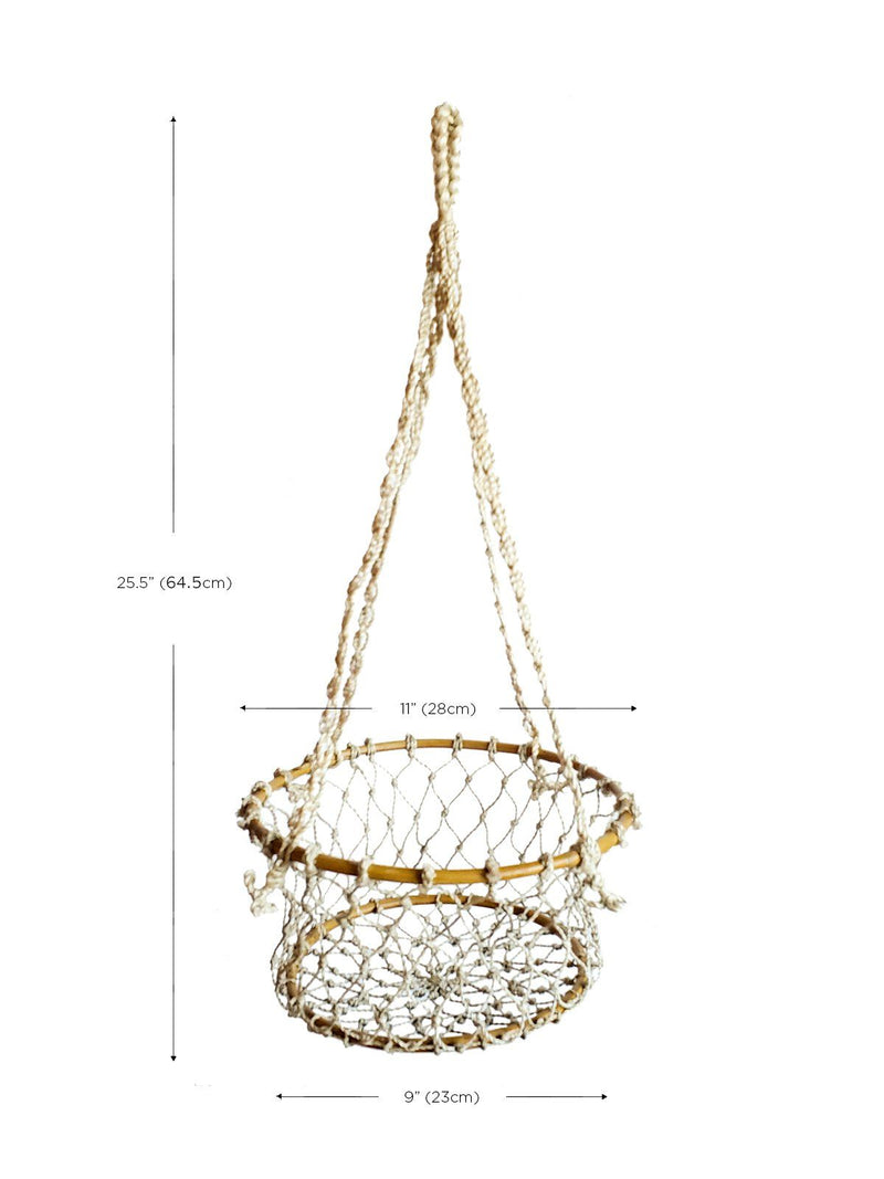 Korissa Jhuri Single Hanging Basket SHOP Korissa 