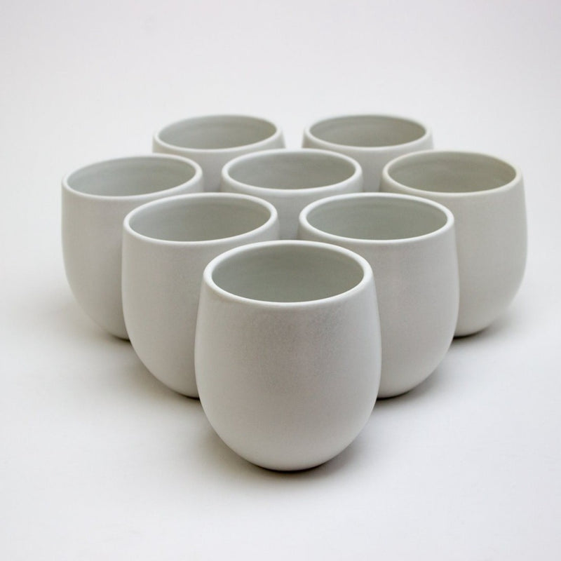 La Marsa Stoneware Goblet Set Cup Carthage.Co Chalk Regular 