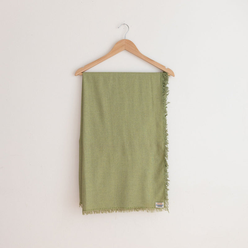 Last Chance Textiles Silk Noil Wrap Scarf | Alfalfa Larger Scarves Last Chance Textiles 