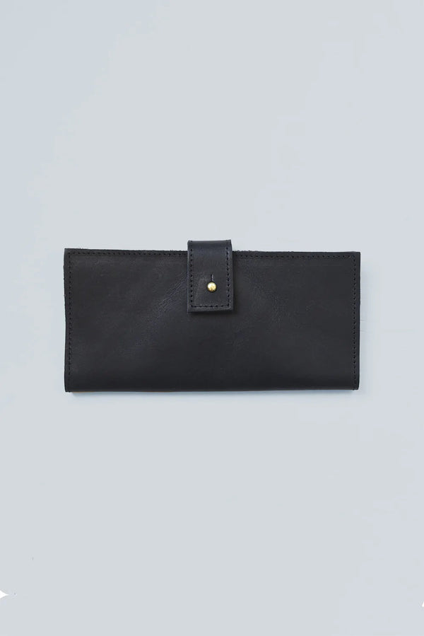 Leather Wallet Wallets Purse & Clutch Black 
