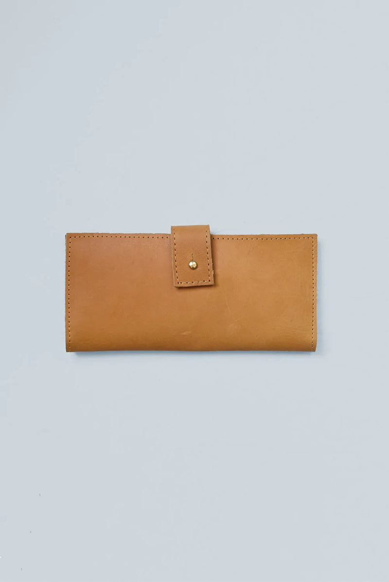 Leather Wallet Wallets Purse & Clutch Caramel 