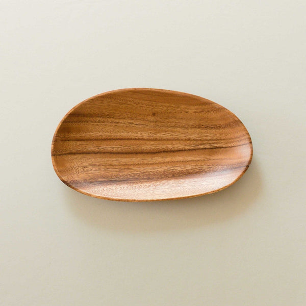LIKHÂ Acacia Oval 12" Wood Tray - Wooden Dish | LIKHÂ LIKHÂ 