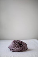 Linen Fitted Sheet Fitted Sheets AmourLinen Twin Dusty Lavender 