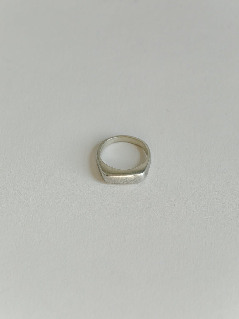 Litho Ring Rings Salt + Still 8 Silver 