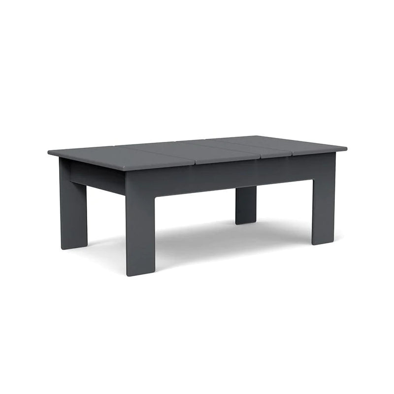 Lollygagger Recycled Cocktail Table Coffee Tables Loll Designs 32" x 18" Charcoal Gray 