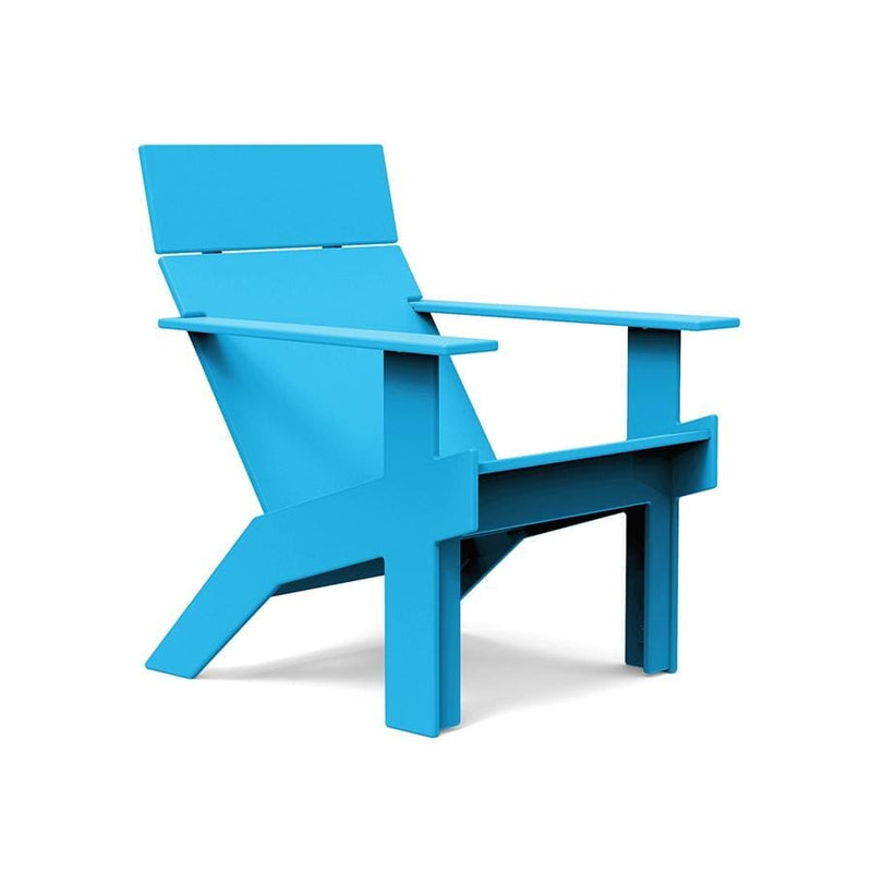 Lollygagger Recycled Lounge Chair Lounge Chairs Loll Designs Sky Blue Tall 