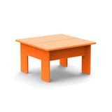 Lollygagger Recycled Ottoman/Side Table Ottomans Loll Designs Sunset Orange 