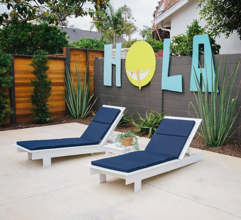 Lollygagger Recycled Outdoor Chaise Lounge Chairs Loll Designs 