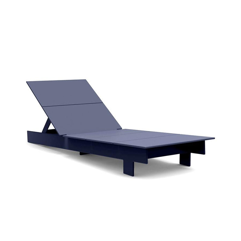 Lollygagger Recycled Outdoor Chaise Lounge Chairs Loll Designs Navy Blue 