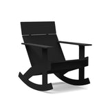 Lollygagger Recycled Rocker Chair Rocking Chairs Loll Designs Black 