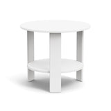 Lollygagger Recycled Side Table Side Tables Loll Designs Cloud White 