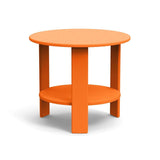 Lollygagger Recycled Side Table Side Tables Loll Designs Sunset Orange 