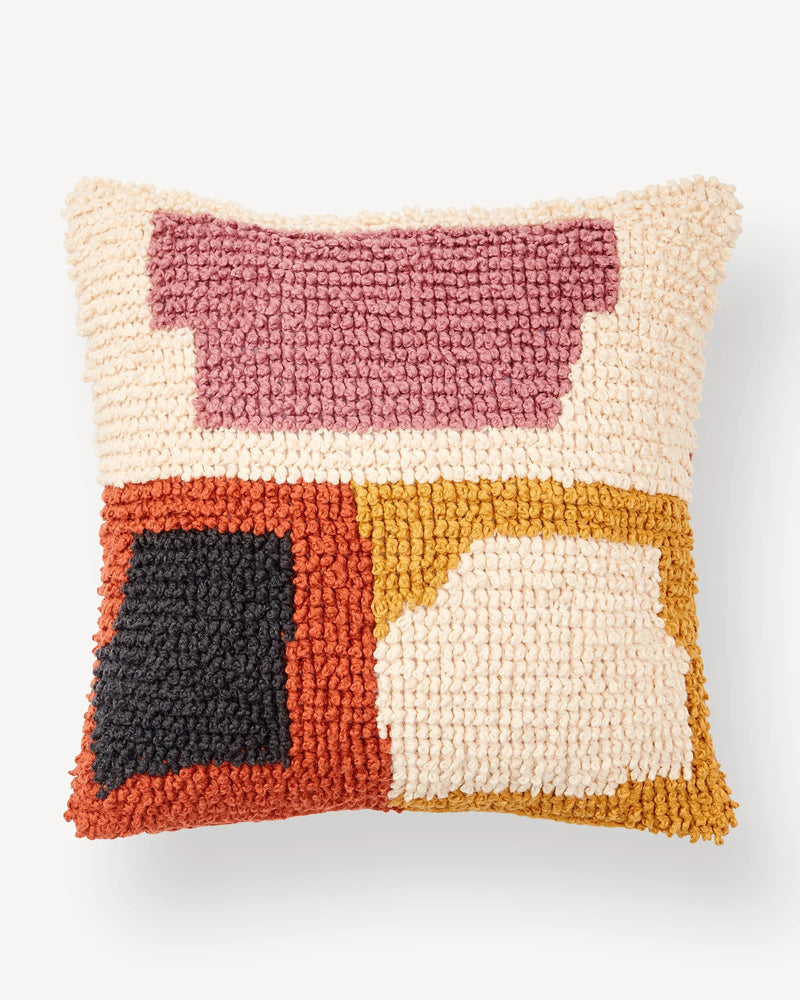 Loops Throw Pillow offboarded Minna 