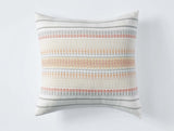 Lost Coast Pillow Cover Pillowcases Coyuchi Coral Stripe 