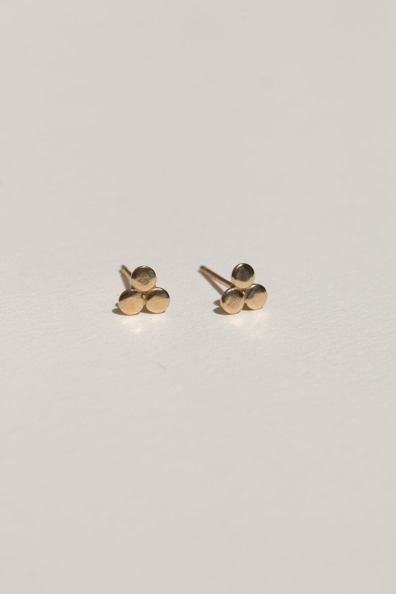 Luwa 14k Gold Studs Earrings Yewo 