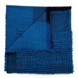 Macaroon Merino Wool Throw Blanket - Midnight Blankets Studio Variously 