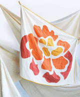 Marigold Bloom Throw Quilt Anchal Project 
