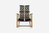 Masaya & Co. Arenal Rocking Chair | Colonial Pattern Lounge Chair Masaya & Co. 