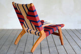 Masaya & Co. Masaya Lounge Chair, Momotombo Pattern Lounge Chair: In-Stock Masaya & Co. 
