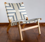 Masaya & Co. Masaya Lounge Chair, Ruben Pattern Lounge Chair: In-Stock Masaya & Co. 