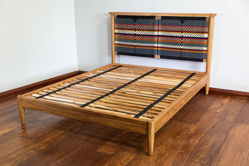 Masaya & Co. Monimbo Bed, San Geronimo Pattern Bed Masaya & Co. 