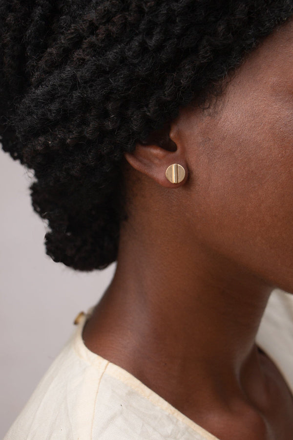 Mbale Recycled 14k Gold Earrings Earrings Yewo 