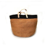 Mbare Floor Basket with Leather Handles Home Decor Mbare Tall 
