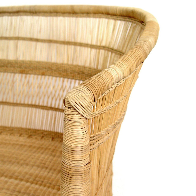Mbare Malawi Cane Loveseat - Natural Furniture Mbare 