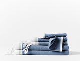 Mediterranean Towels Towels Coyuchi Wash Cloth Lake / Sea Spray 